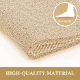 thumbnail image 5 of GoXteam Non Slip Shower Mats for Inside Shower, 16x24 Inch, Anti-Slip Bathtub Mats for Bathroom, Foot Scrubber Loofah Bath Mats for Shower, Quick Drying Shower Stall Mats, Beige, 5 of 7
