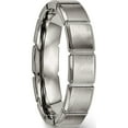 thumbnail image 4 of Titanium Brushed And Polished 5mm Grooved Band (Size 6.5) Made In China tb486-6.5, 4 of 5
