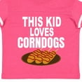 thumbnail image 4 of Inktastic This Kid Loves Corndogs Boys or Girls Toddler T-Shirt, 4 of 5
