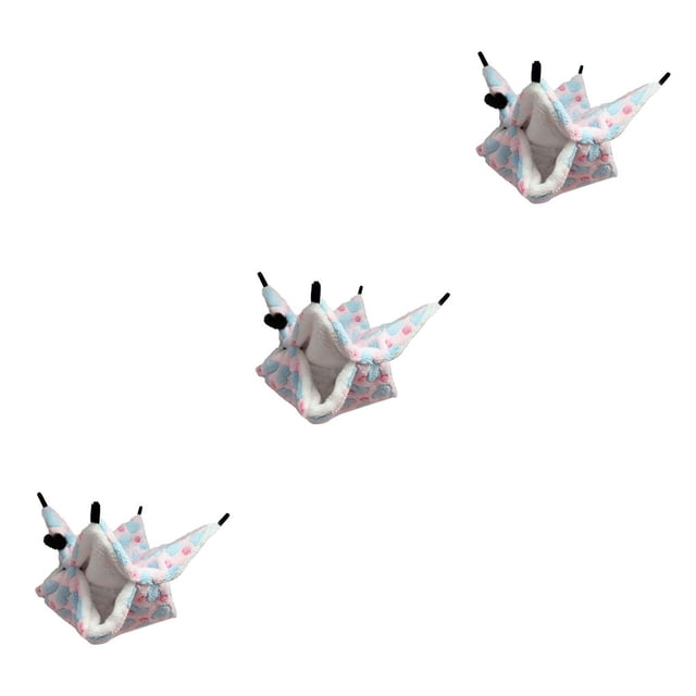 Methold Hamaca para ratas Diseño especial Cama colgante pragmática Colores surtidos Multifunción Fleeced Práctico para la instalación Type3 NO3
