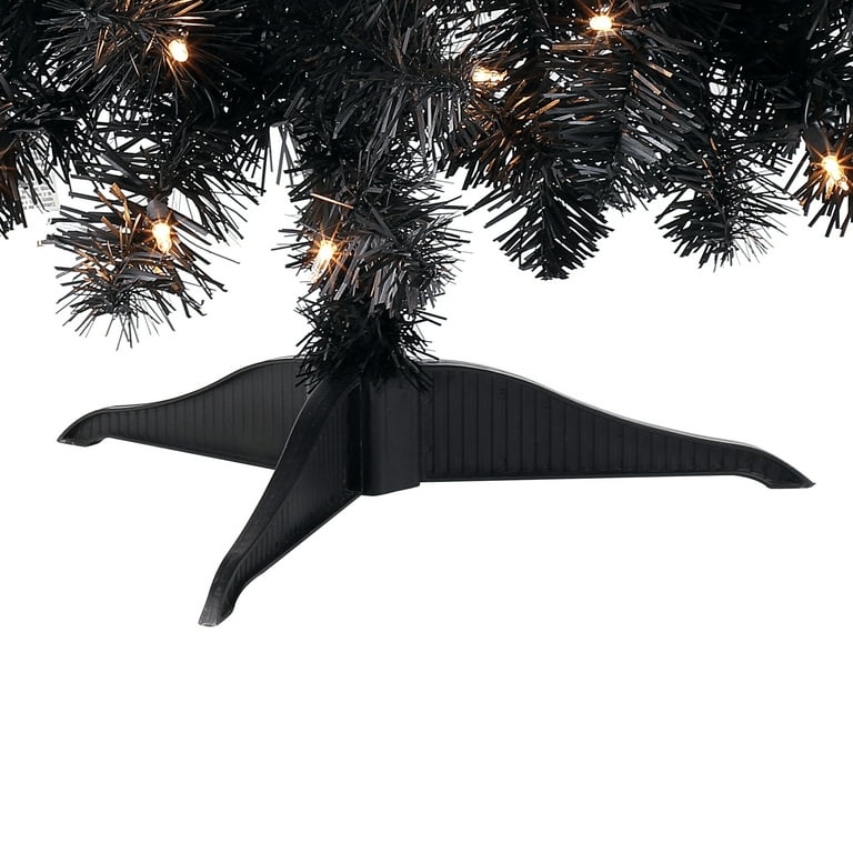 Walmart christmas trees black deals