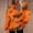 Orange, variant on WXLWZYWL Halloween Hoodies for Women Plus Size Long Sleeve Shirts Crewneck Bat Pumpkin Ghost Witch Printed Cute Y2k Loose Casual Pullover Tee Tops Hoodies