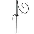 thumbnail image 6 of vidaXL Garden Arch Black Powder-Coated Steel Ø70.9x100.4 in Durable, 6 of 8