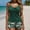 Green, variant on Tankinis Women Two Piece Padded Swimwear Summer Black Floral Womens Swimsuits L