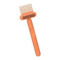 thumbnail image 2 of Cepillo Limpiador de peine 2 en 1 Yuyangstore mango antideslizante Naranja, 2 of 8