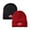 Maroon, variant on Anime Beanie Hat Winter Caps for Men and Womens Beanies, Cuffed Knit Graphic Beanie, Comfy and Soft Embroidered Anime Hat (Black Red)