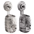 thumbnail image 4 of Punch-Free Corrugated Toothpaste Squeezer, Suction Cup, Bathroom Wall-Mounted Gray, 4 of 9