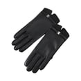 thumbnail image 4 of Bmisegm Womens Winter Warm Gloves Winter Touchscreen Windproof Lined Thermal Driving Outdoor Cold Weather Mittens Black, 4 of 5