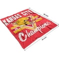 thumbnail image 4 of Kansas City Champions Football Throw Blanket,Ultra Soft Flannel Blankets,Warm Blankets for Football Fans Gifts,60" X 50", 4 of 5