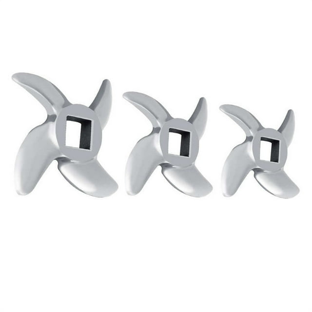 3Pcs Stainless Steel Meat Grinder Blade Mincer Knife Replacement Accessories Kitchen Appliance Parts ,Easy Installation