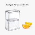 thumbnail image 3 of [CLEARANCE]Refrigerator Storage Box with Lid Food Storage Container Refrigerator Agricultural Product Saver Stackable Freezer Fresh Storage for Kitchen Produce Fruits And Vegetables, 3 of 6