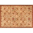 thumbnail image 1 of Ahgly Company Indoor Rectangle Persian Orange Traditional Area Rugs, 6' x 9', 1 of 1