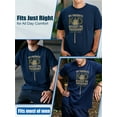 thumbnail image 6 of AllAreN Dad Shirt Best POP in the World T-Shirts for Father Cotton Fashion Shirts for Dad, 6 of 7