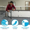 thumbnail image 5 of Lifetime 8 Foot Seminar Rectangle Table, Indoor/Outdoor Commercial Grade, White Granite, (80930), 5 of 14