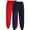 Navy 1, variant on Kaemgyyd 2pc Joggers for Women High Waisted Drawstring Sweatpants Solid Color Workout Active Running Pants Baggy Lounge Bottoms