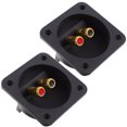 thumbnail image 3 of icolorfuled 2pcs Speaker Terminal Disconnect Box Subwoofer Box Terminal Cup Connector Supply, 3 of 7
