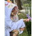 thumbnail image 3 of Bata de baño con forma de llama SMALLSOUL para bebé blanco Talla JR, 3 of 3