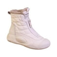 thumbnail image 4 of Botas de nieve de invierno para mujer, zapatos cálidos, impermeables, ligeras, cómodas, a media pantorrilla Beige UE 40 Jinwen Botas de nieve de invierno, 4 of 8