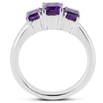 thumbnail image 3 of 2.10 Carat Genuine Amethyst .925 Sterling Silver Ring, 3 of 4