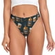 thumbnail image 1 of Balery Cigar Tangas de Algodón para Mujer con Estampado – Ropa Interior Sexy, Transpirable, G-string-4X-Large, 1 of 6
