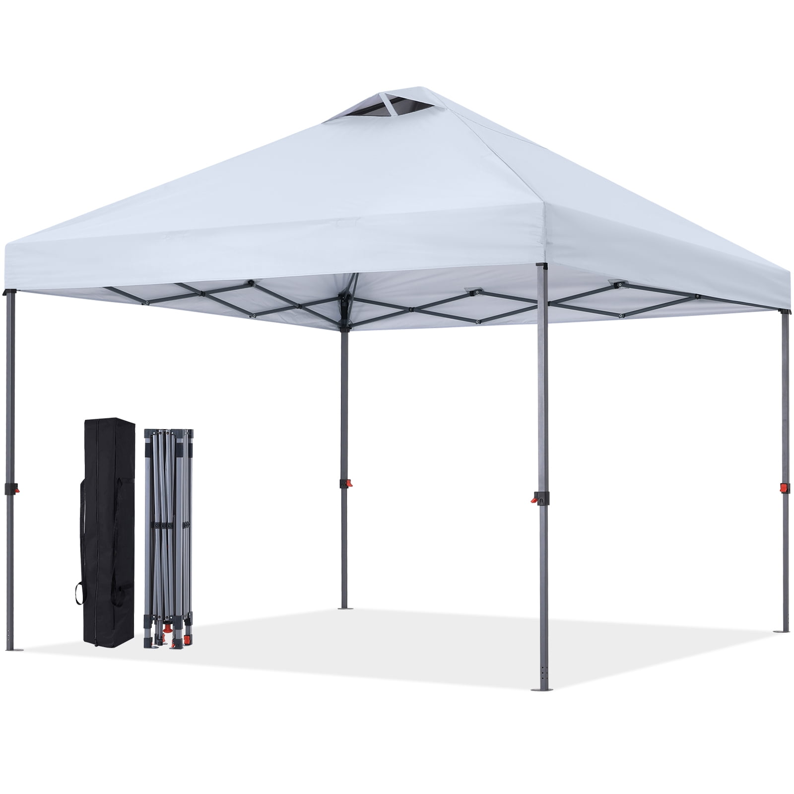 Ktaxon 10'x10' Pop Up Canopy Tent, Outdoor Shade Shelter, White