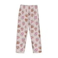 thumbnail image 5 of Xecao Strawberry Cake Men's Straight Lounge Pajama Pants: The Ultimate in Comfortable Sleepwear, 5 of 9