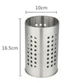 thumbnail image 1 of Mosiee Stainless Steel Utensil Holder Kitchen Utensil Cutlery Stand Rack Drainer, 1 of 9