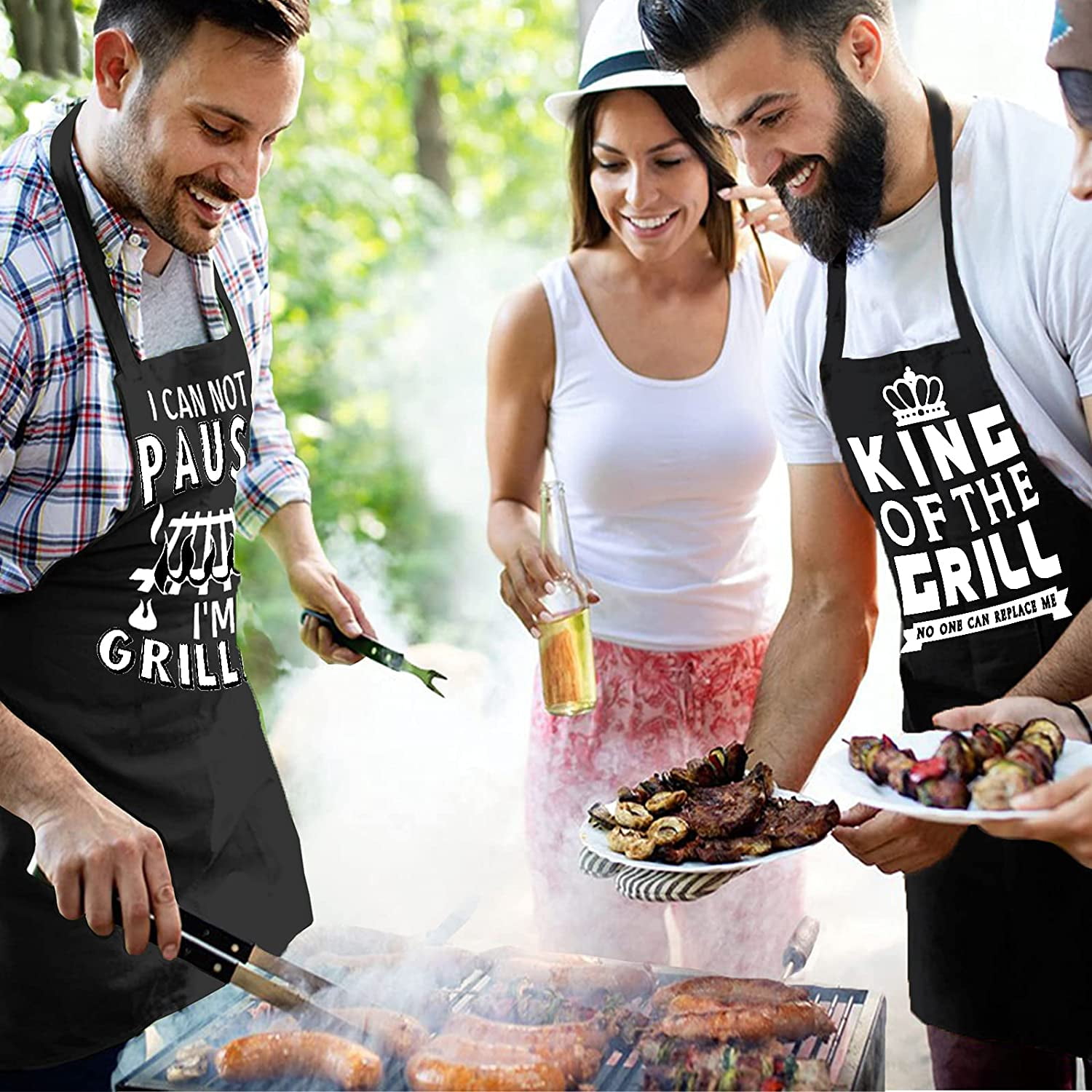 UENOW Men's Gifts, Gifts for Dad, Funny Gifts for Father's Day, Christmas,  Birthday Gifts for Husband Boyfriend Brother, Gifts for Men from Wife  Daughter Son, Chef Cooking Apron, Grilling BBQ Aprons 