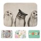 thumbnail image 4 of Anti-slip Refreshing Cartoon Patterns Floor Mat Home Rugs Bathroom Kitchen Decor Jikaix4, 4 of 5