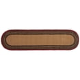 thumbnail image 2 of VHC Brands Rustic & Lodge 13x48in Tabletop Oval Jute Runner, Almond Tan, 2 of 5
