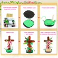 thumbnail image 4 of Set de construcción HUNKING Cruz de Jesús con flores, 363 piezas, 4 of 9