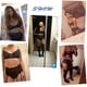 thumbnail image 5 of Conjunto de lencería para mujer con ligueros, sujetador sexy y bragas con aros, 5 of 7