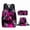 18, variant on New Cartoon Anime 2D KPOP Cool Printed Backpack Large Capacity Student Outdoor Sports Backpack Shoulder Bag Pencil Case Three-Piece Set