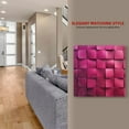 thumbnail image 4 of Purple Square Light Switch Cover Decorative Switch Plates and Outlet Covers Wall Plate for Electrical Kitchen Home Office Art Decor Mid-size, 4 of 4