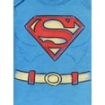 thumbnail image 3 of Warner Bros. Justice League Baby Boy Bodysuits, 3-Pack, Sizes 0/3-24 Months, 3 of 4