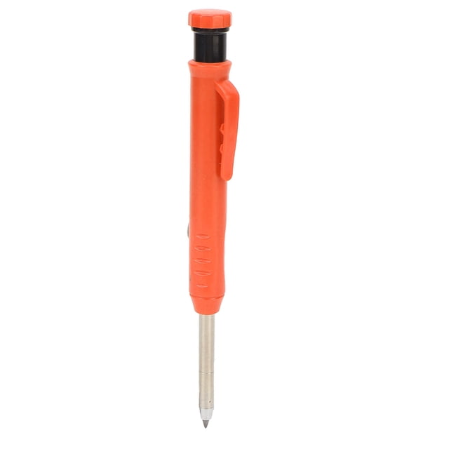 Loewten Carpenter Pencil with Sharpener, Deep Hole Marker