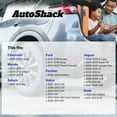 thumbnail image 3 of AutoShack Rear Ceramic Brake Pad Set for Ford, Mazda & Chevrolet, Focus 2012-2018 Escape 2013-2016 3 2005-2013 Transit Connect 2014-2023 Cobalt 2008-2010, FWD AWD L4 1.6L 2.0L 2.3L 2.5L, 3 of 5