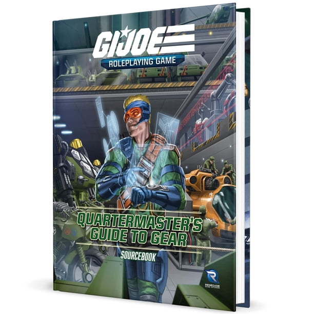 Libro de expansión de juegos de rol Renegade G.I. Joe Quartermaster