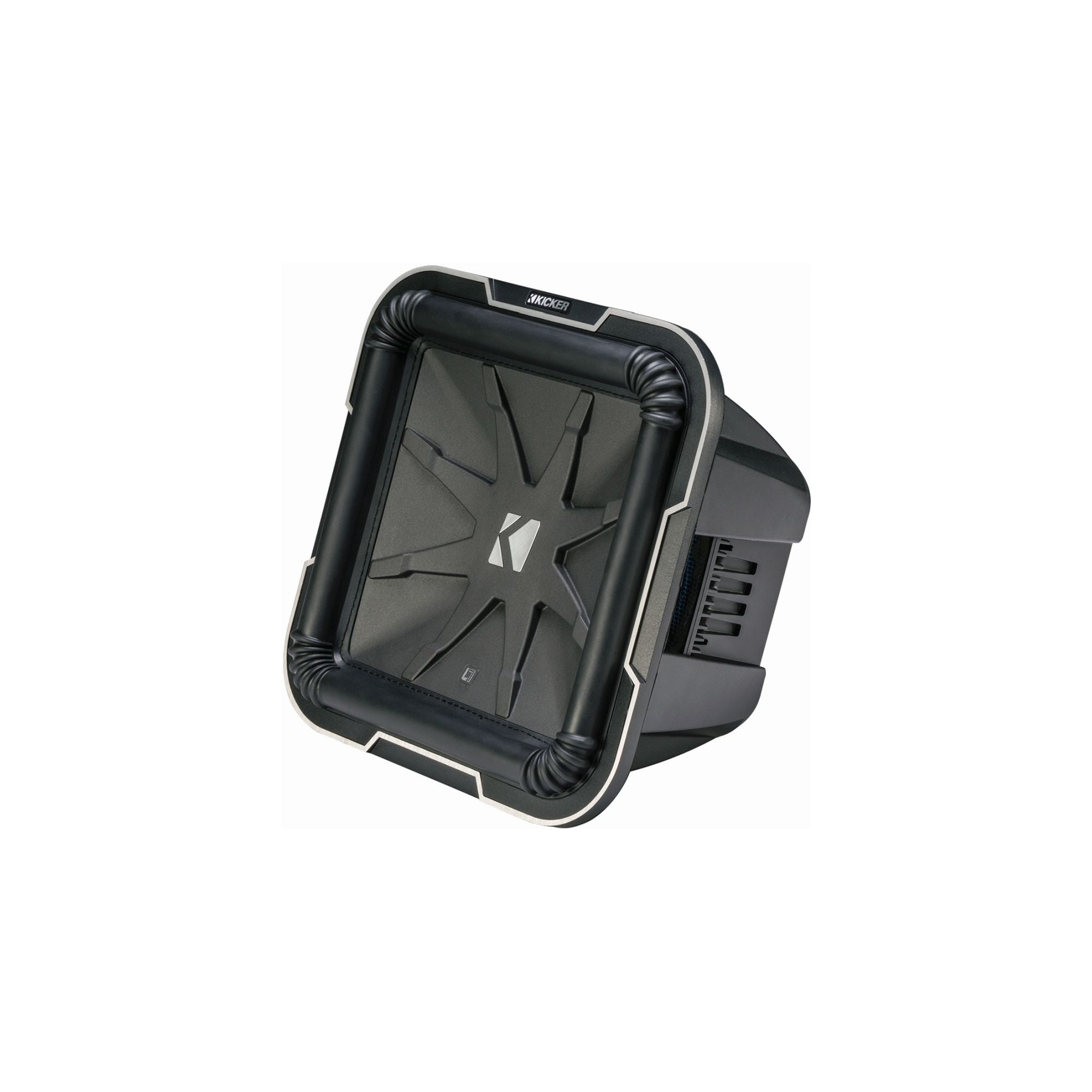 Kicker L712 QClass 12Inch (30cm) Square Subwoofer, Dual Voice Coil 2