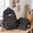 thumbnail image 6 of Bow Backpack, Coquette Backpack for Women, Bow Shoulder Bag 3PCS Set, Cute Large Capacity Versatile Rucksack, 6 of 8