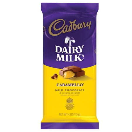 4 Ounce Caramel - CARAMELLO Chocolate Candy Bar, Milk Chocolate Filled with Caramel, 4 Ounce Package (Pack of 14) 4 ounce - Pack of 14