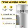 thumbnail image 4 of SIHAO Water Distiller Machine, 1 Gal Capacity, 750W Countertop Pure Distilled Water Maker Machine with w/BPA Free Plastic Container for Home Kitchen, 4 of 9