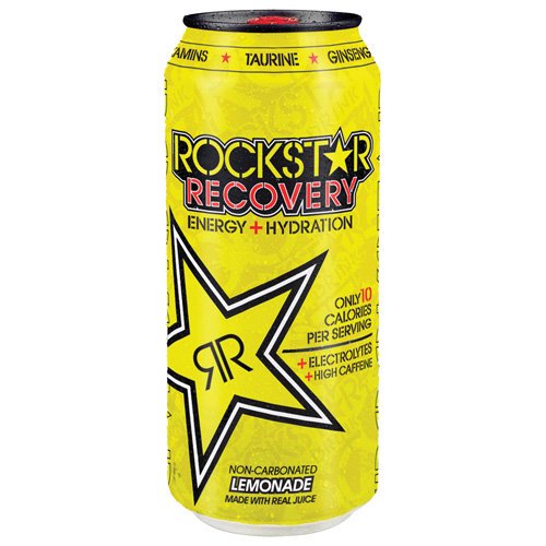 Rockstar Recovery Lemonade Energy Drink, 16 Fl. Oz.
