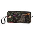 thumbnail image 3 of Portable Storage Bag 7.9×3.5×2.4in Simple Design Convenient Storage And Finishing Bag Light Body Can Be Used As A Cosmetic Bag Storage Bag Cartoon European Starling Birds, 3 of 8