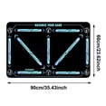 thumbnail image 3 of BotaniNest Football Training Mat 90 X 60 Cm 3.5 Mm Diatomaceous Mud Non Slip Football Mat Training Mat For Control And Kicktrainer, 3 of 7