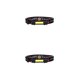 thumbnail image 3 of Eigraketly Linterna frontal ajustable de pesca nocturna para acampar XPE COB, linterna frontal de alto brillo para correr, trotar, linterna Negro 2piezas, 3 of 6