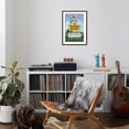 thumbnail image 4 of Art.com Pensacola Beach, Florida Art Print by Lantern Press, Brown Frame Wall Art, 21" x 29", 4 of 5