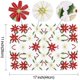 thumbnail image 1 of 6 manteles individuales de Navidad, bordados. Afortunado Sencillez, 1 of 4