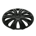 thumbnail image 4 of CCIYU 4pcs 17" Full Hub Cap Rim HubCap Wheel Skin Cover Caps Covers Universal Replacement Snap On, Gloss Black Auto Tire Cover Replacement Exterior, 4 of 4