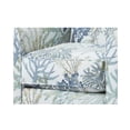 thumbnail image 6 of Southern Home Furnishings Coral Reef Oceanside Cotton Accent Chair - Multi-Color, 6 of 6